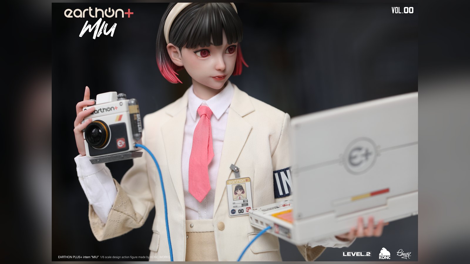 earthon+ MIU 1/6 액션 피규어 (어스온플러스 미우, 하비토이)